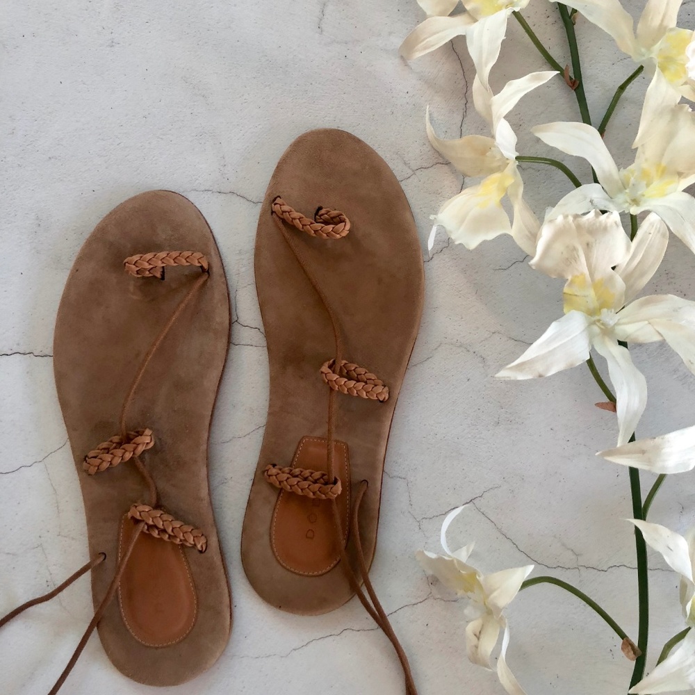 Doen Asymmetrical Gladiator Sandals